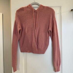 SO Women's Blush Cowl Neck Sweater